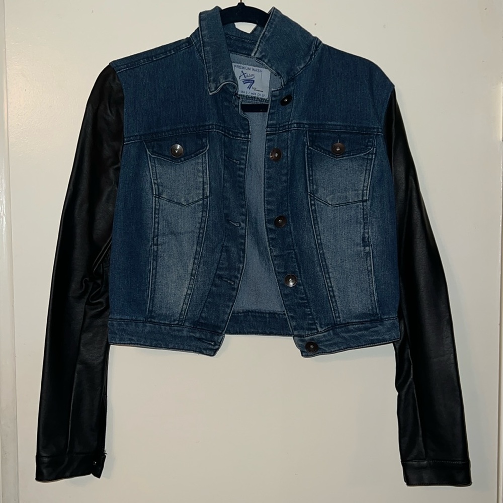 Jean/Leather Jacket